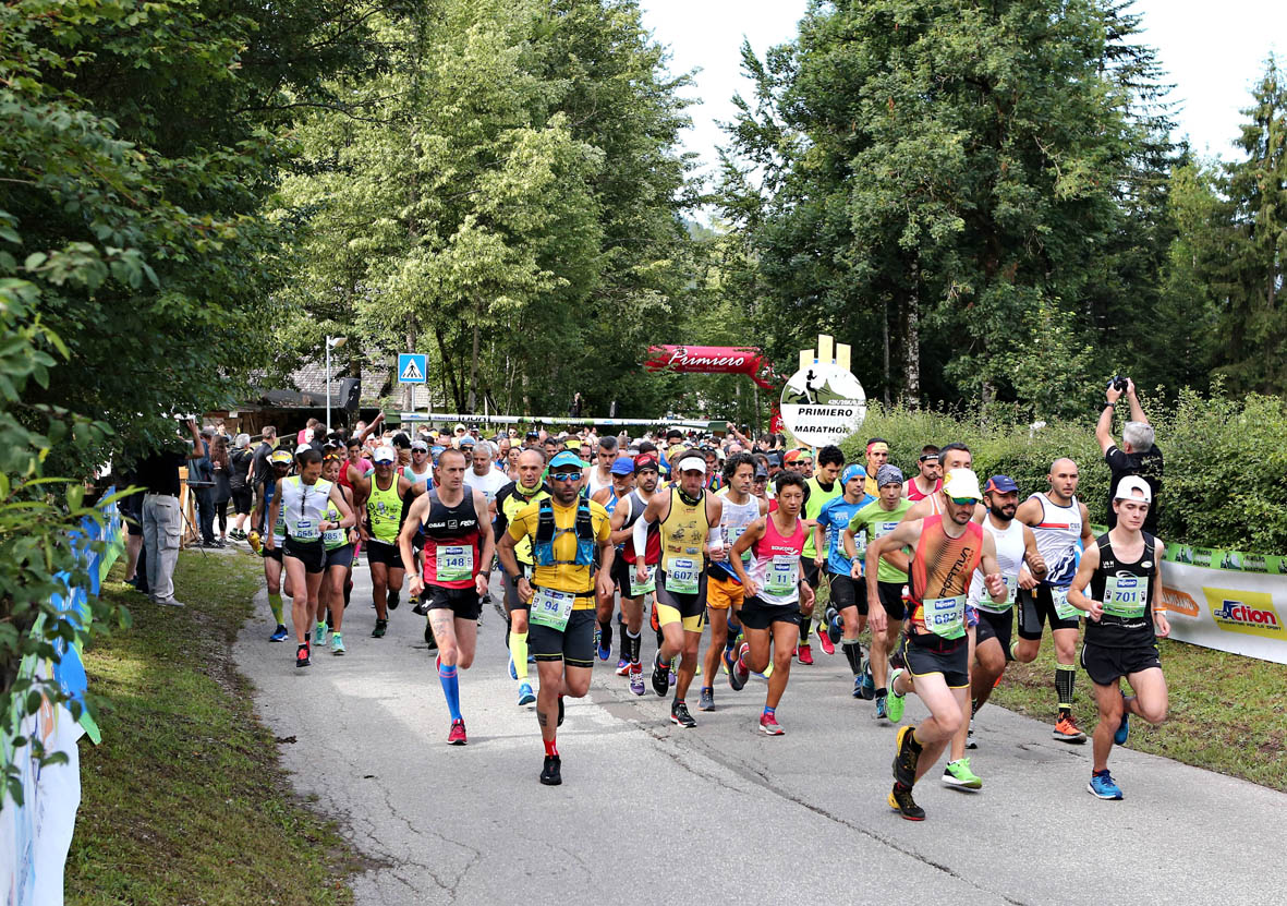 RITMI INCALZANTI ALLA PRIMIERO DOLOMITI MARATHON