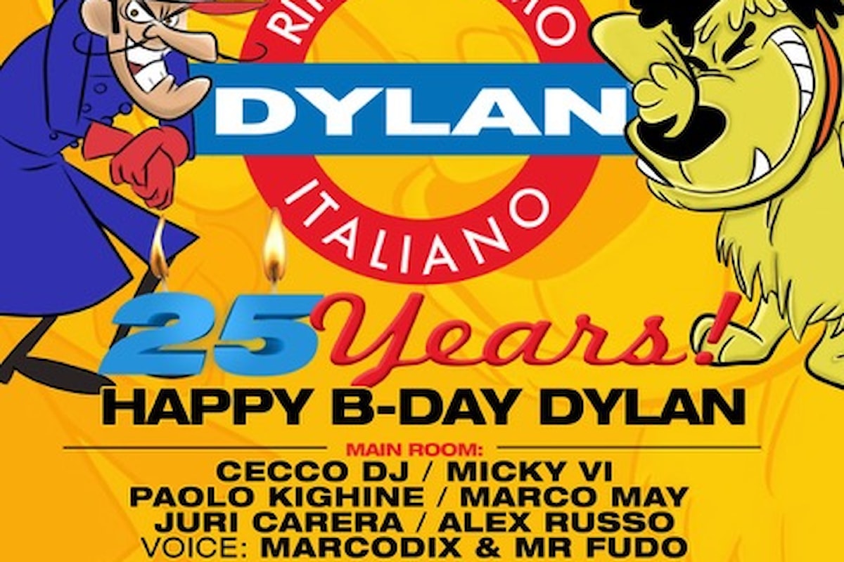Happy B-Day Dylan 25 years fa ballare il Bolgia di Bergamo
