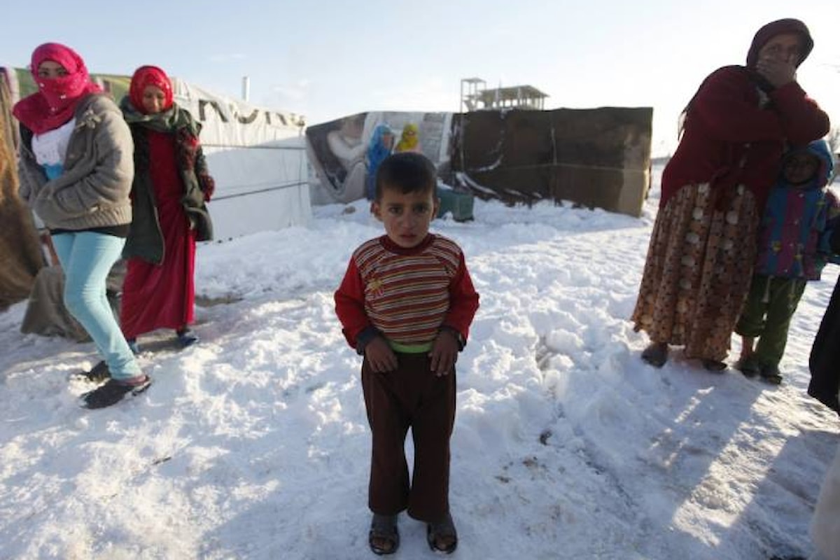 Siria, 15 bambini morti per il freddo e la mancanza di cure mediche