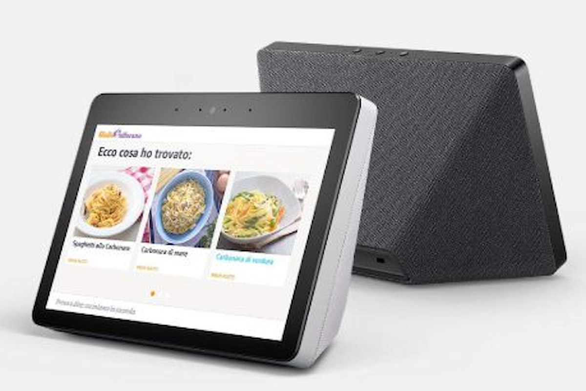Amazon Echo Show arriva in Italia: uno speaker smart con Alexa ed un grande display