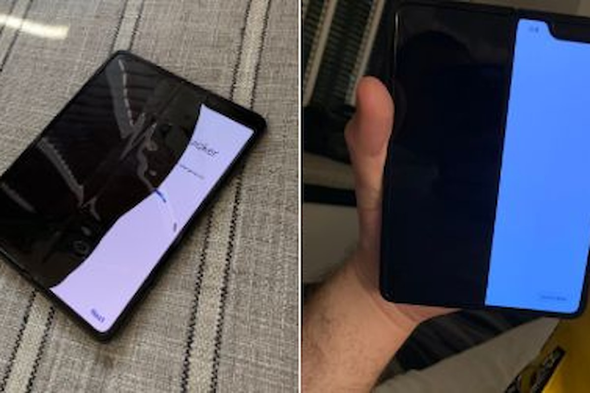 Samsung Galaxy Fold: le prime prove dimostrano che il display si rompe troppo facilmente (e solo dopo poche ore)