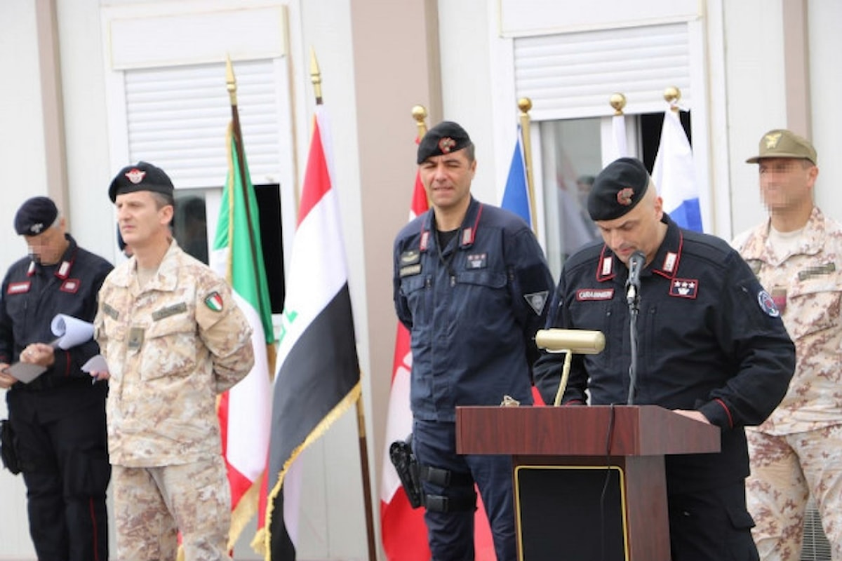 Iraq, il Colonnello Facciorusso nuovo Comandante della Police Task Force nell'operazione Inherent Resolve