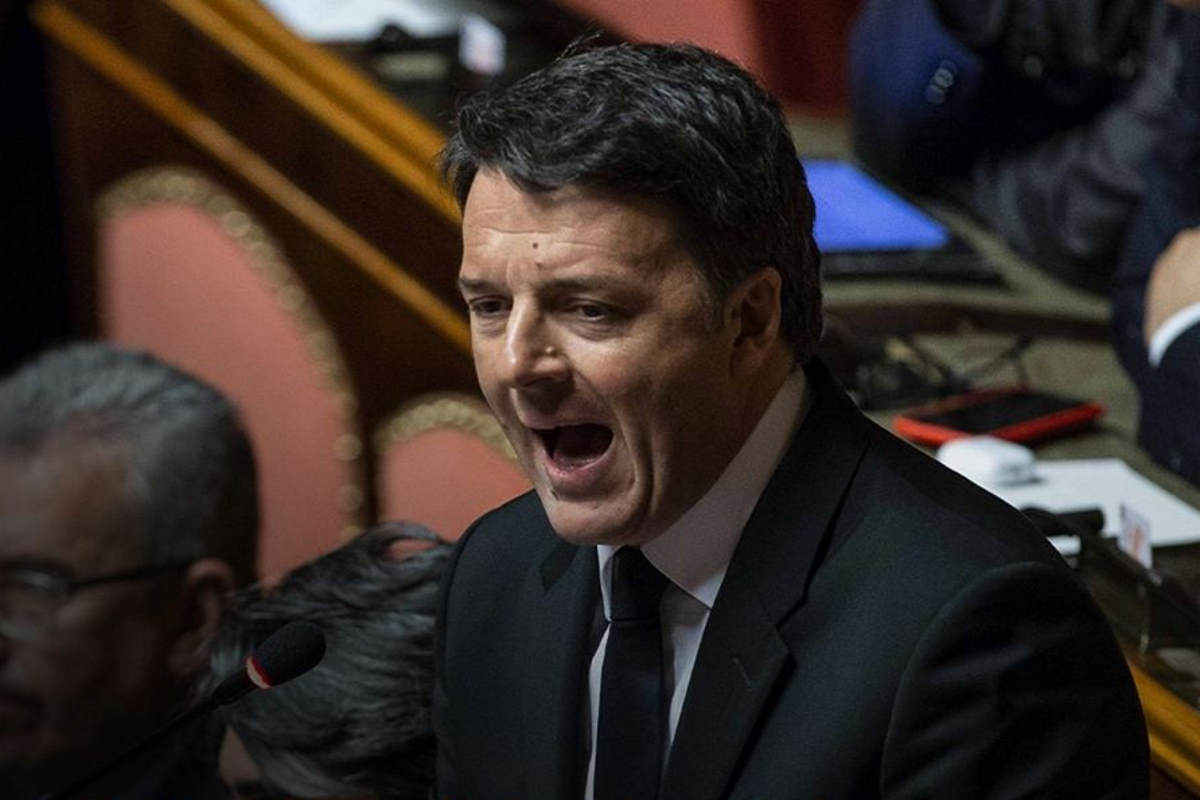 Renzi interviene al Senato nel dibattito sul finanziamento della politica per parlare dei suoi casi giudiziari