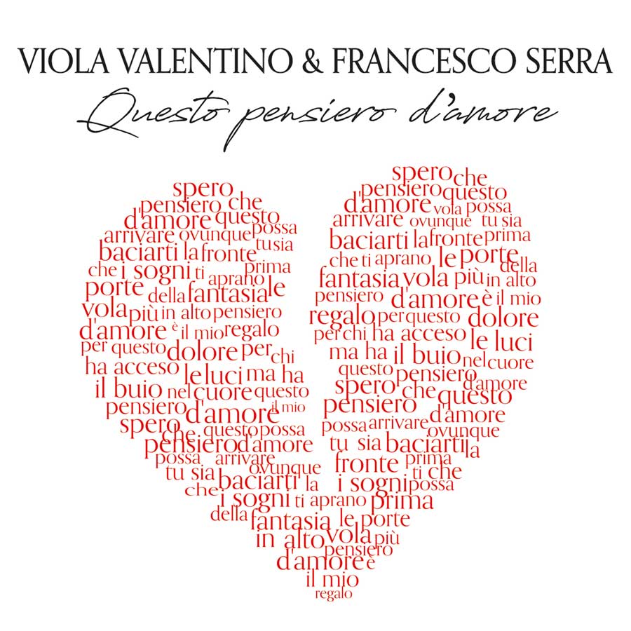 Viola Valentino e Francesco Serra in radio il nuovo singolo Questo pensiero d'amore