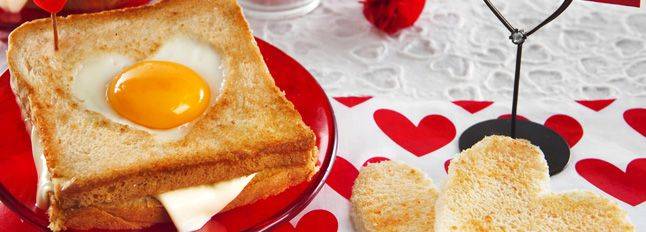 Le ricette creative per sorprendere la tua dolce metà: Toast dell'amore.