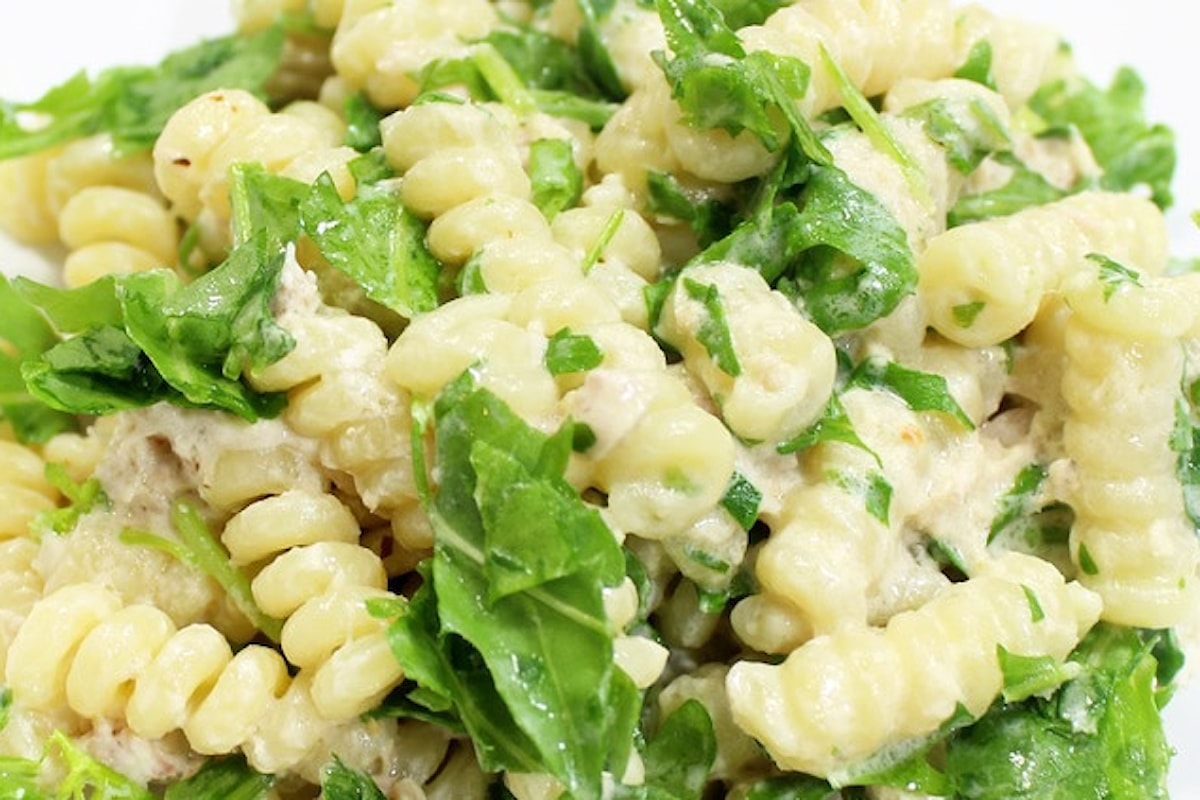 Pasta con philadelphia tonno e rucola - Ricetta senza #Glutine