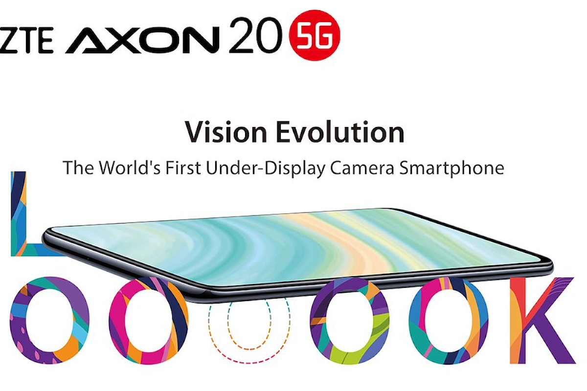 ZTE AXON 20 5G è stato presentato ufficialmente: il primo smartphone con la fotocamera integrata sotto il display