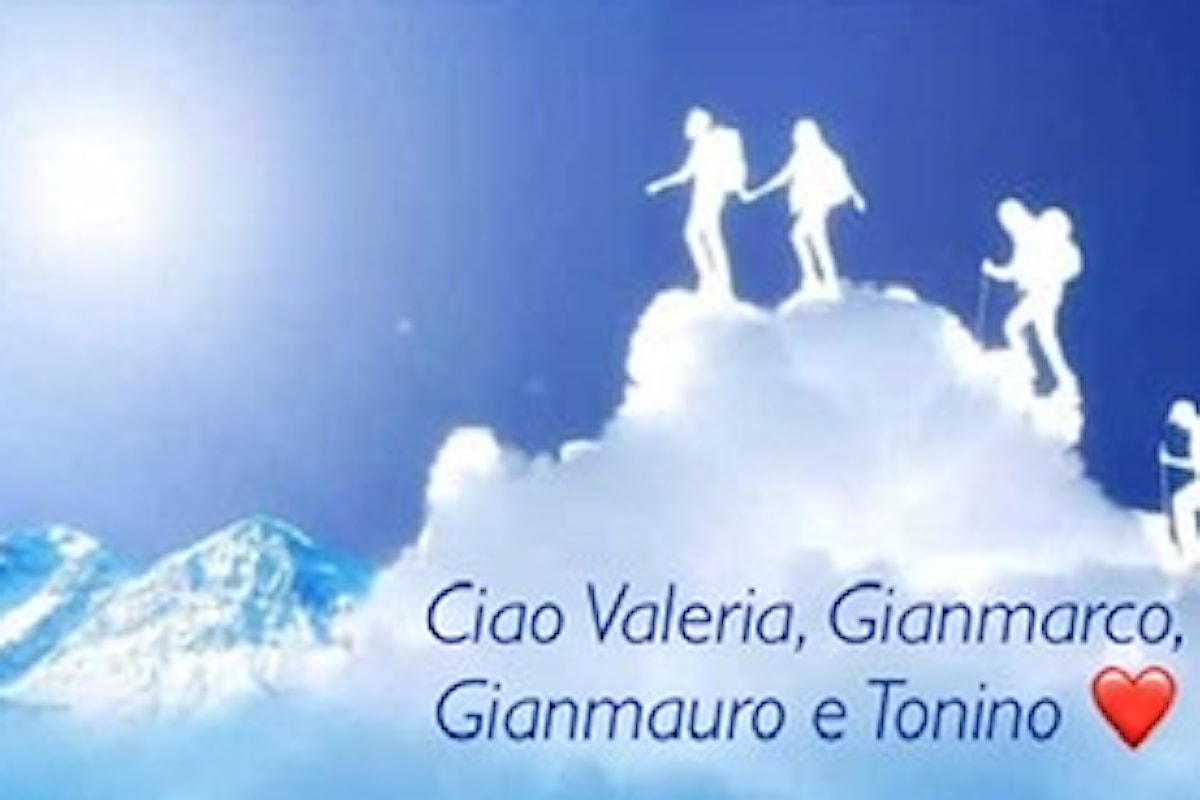 L’Abruzzo piange Valeria, Gianmarco, Gianmauro e Tonino e durante i funerali un altro intervento sul Monte Velino