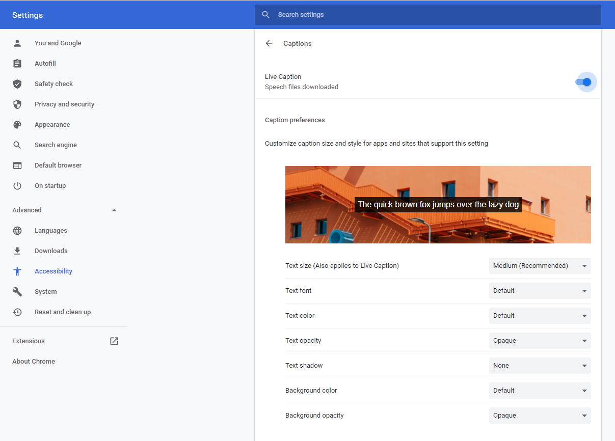 Google ha reso disponibile su Chrome la funzione di trascrizione automatica Live Caption