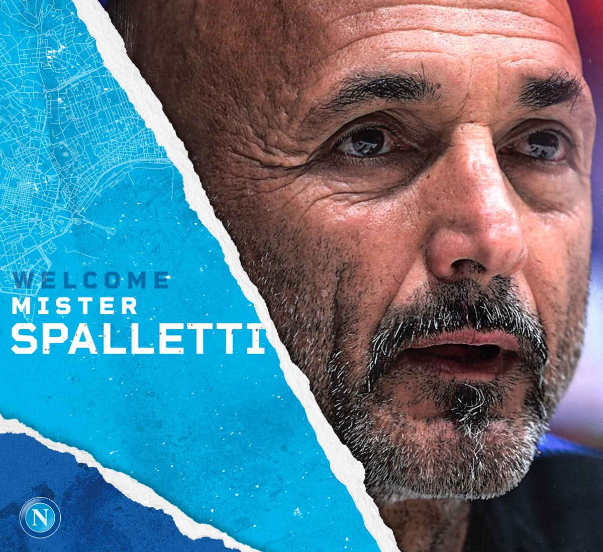 Il Napoli ufficializza l'ingaggio di Spalletti come nuovo allenatore degli azzurri