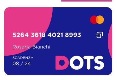 DOTS, la prepagata smart per i millennials