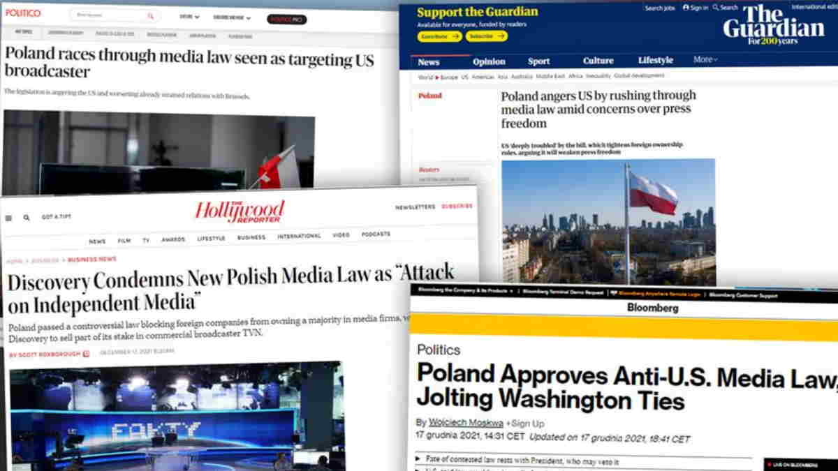 Ecco come in Polonia si sopprimono i media che criticano il governo sovranista