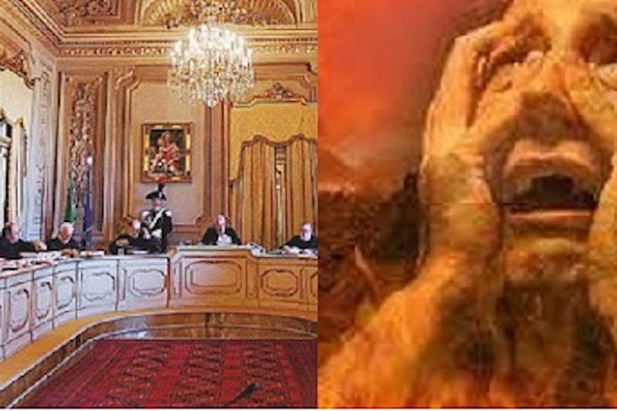E' ufficiale: i giudici costituzionali hanno una paura fottuta dell'inferno!