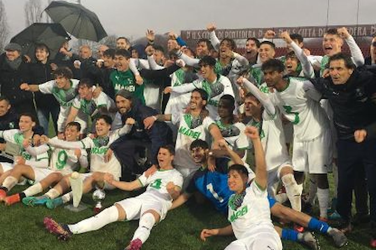 Il Sassuolo vince la 72ª Viareggio Cup: Alex Transfiguration k.o. ai rigori