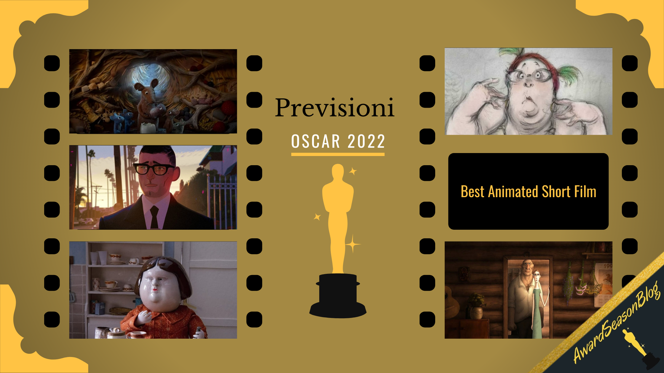 Previsioni Oscar 2022: il favorito nella categoria Miglior cortometraggio d’animazione