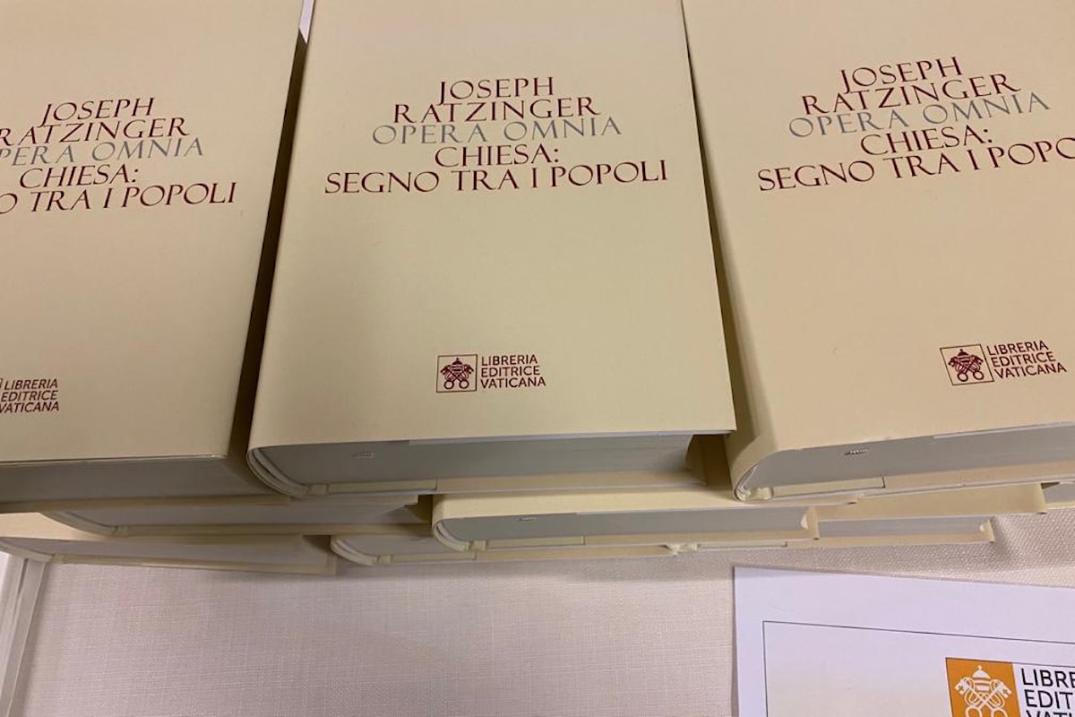 Presentato in Vaticano l’ottavo volume dell‘Opera omnia di Ratzinger