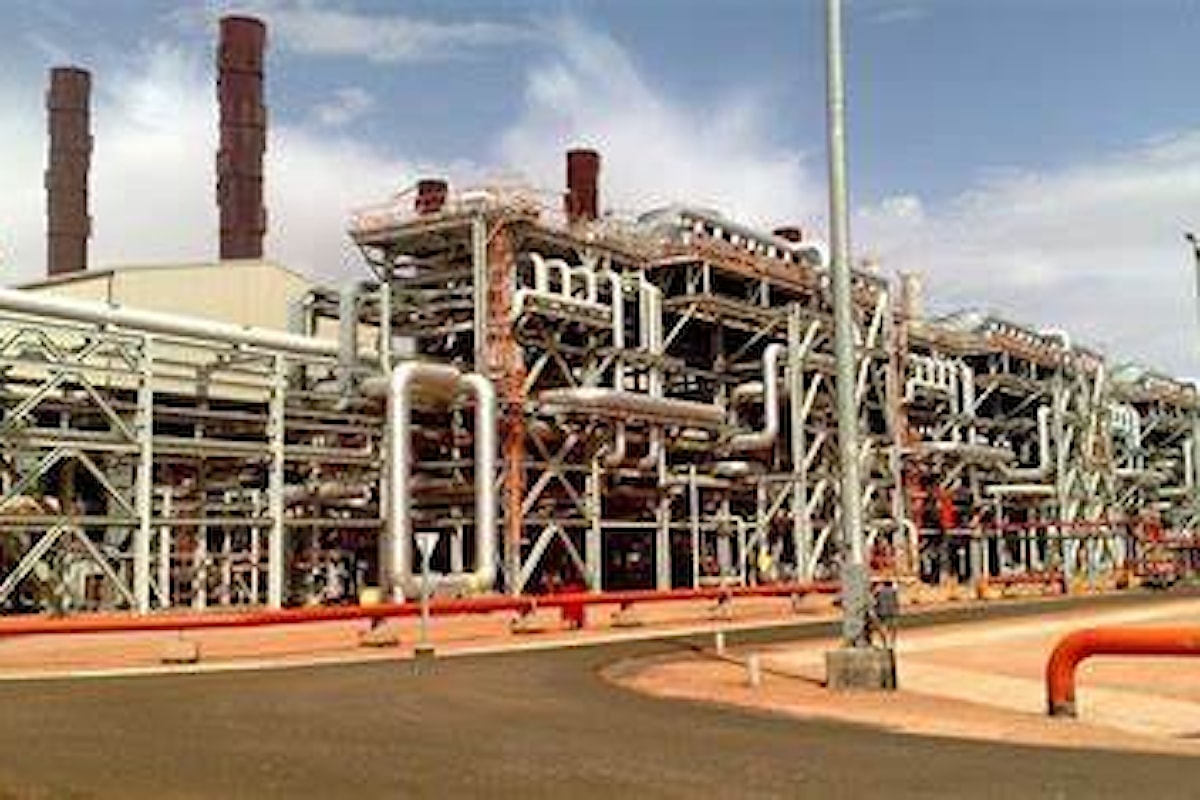Gas, l'Algeria aumenta di altri 4 miliardi di metri cubi le sue forniture di gas all'Italia