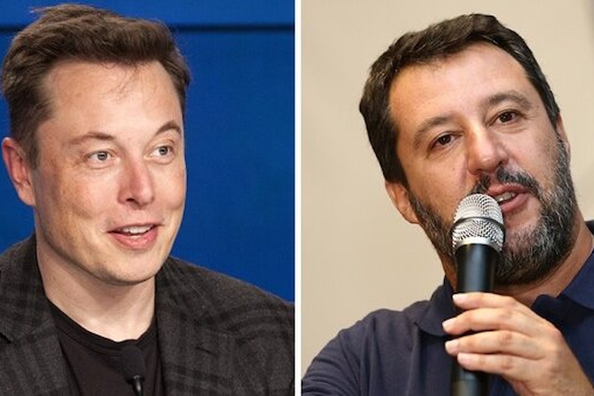 Salvini invita Musk in Italia e lui risponde entusiasta