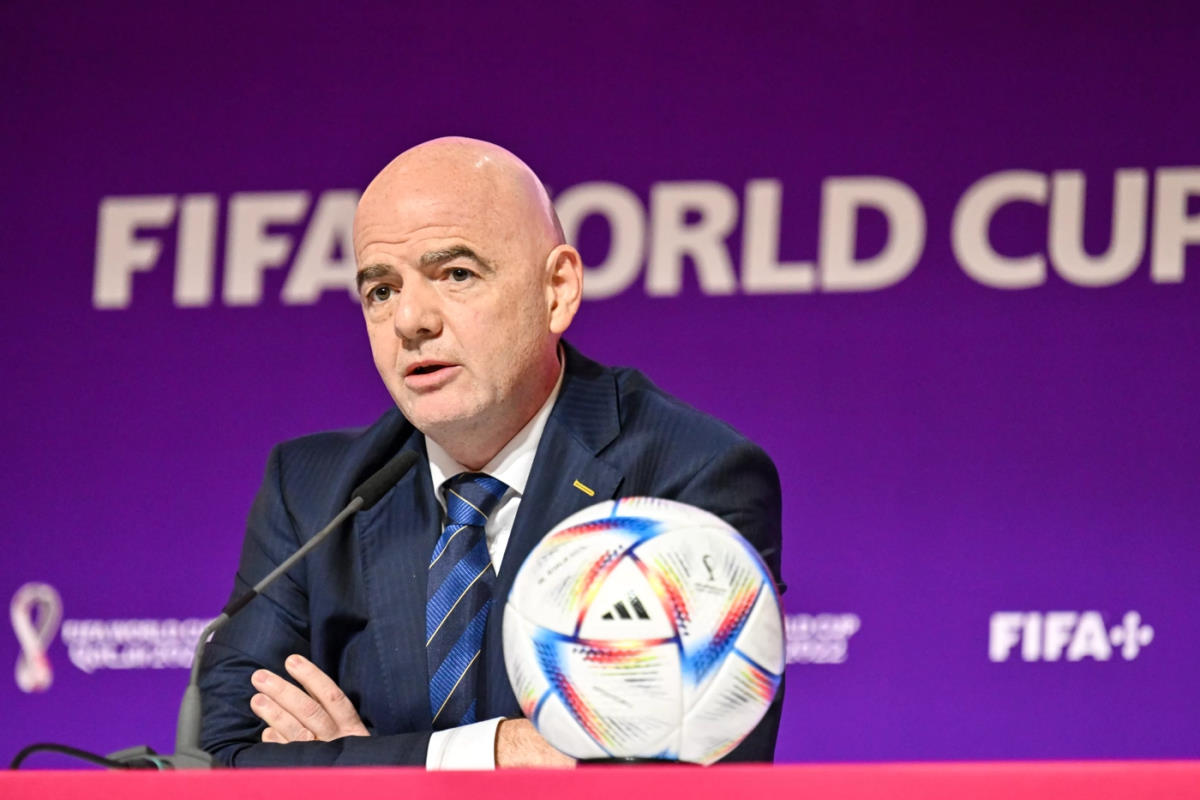 Infantino (FIFA) per supportare il mondiale in Qatar accusa l'occidente di ipocrisia