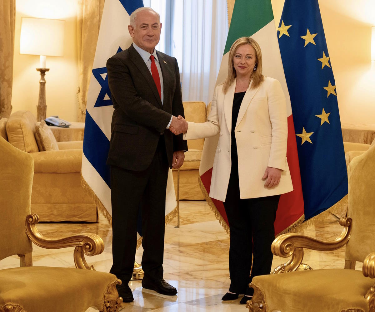 I due estremisti di destra, Meloni e Netanyahu, si sono incontrati a Palazzo Chigi. Ecco di cosa hanno parlato