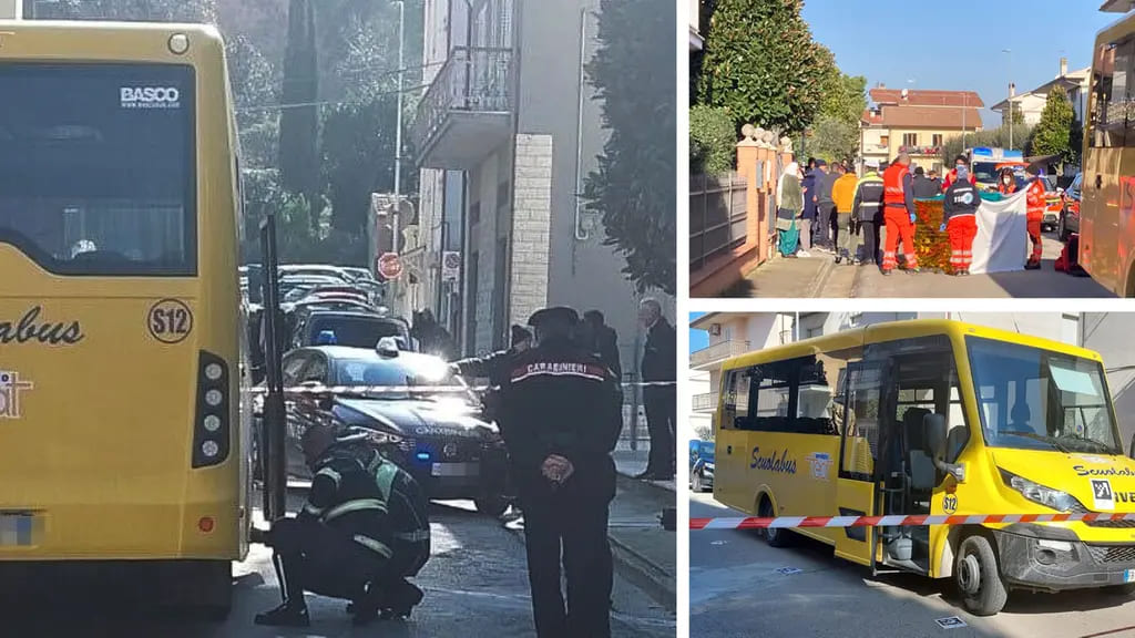 Tragedia stradale: muore bambino di un anno e mezzo investito da uno scuolabus