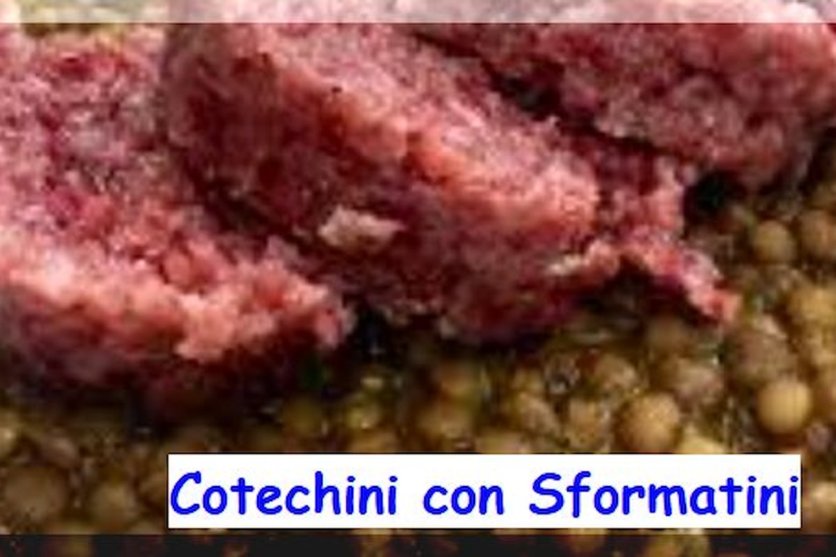 Ricetta di Cucina: Cotechini alle lenticchie tipica della regione Lazio