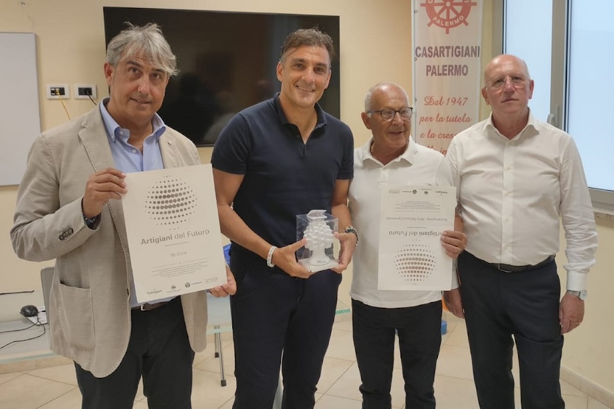 Palermo - Consegnati gli attestati di riconoscimento “Artigiani del Futuro”