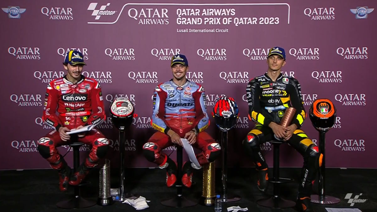 MotoGP, in Qatar vince Digiannantonio e Bagnaia è secondo a -17 punti dal mondiale 2023