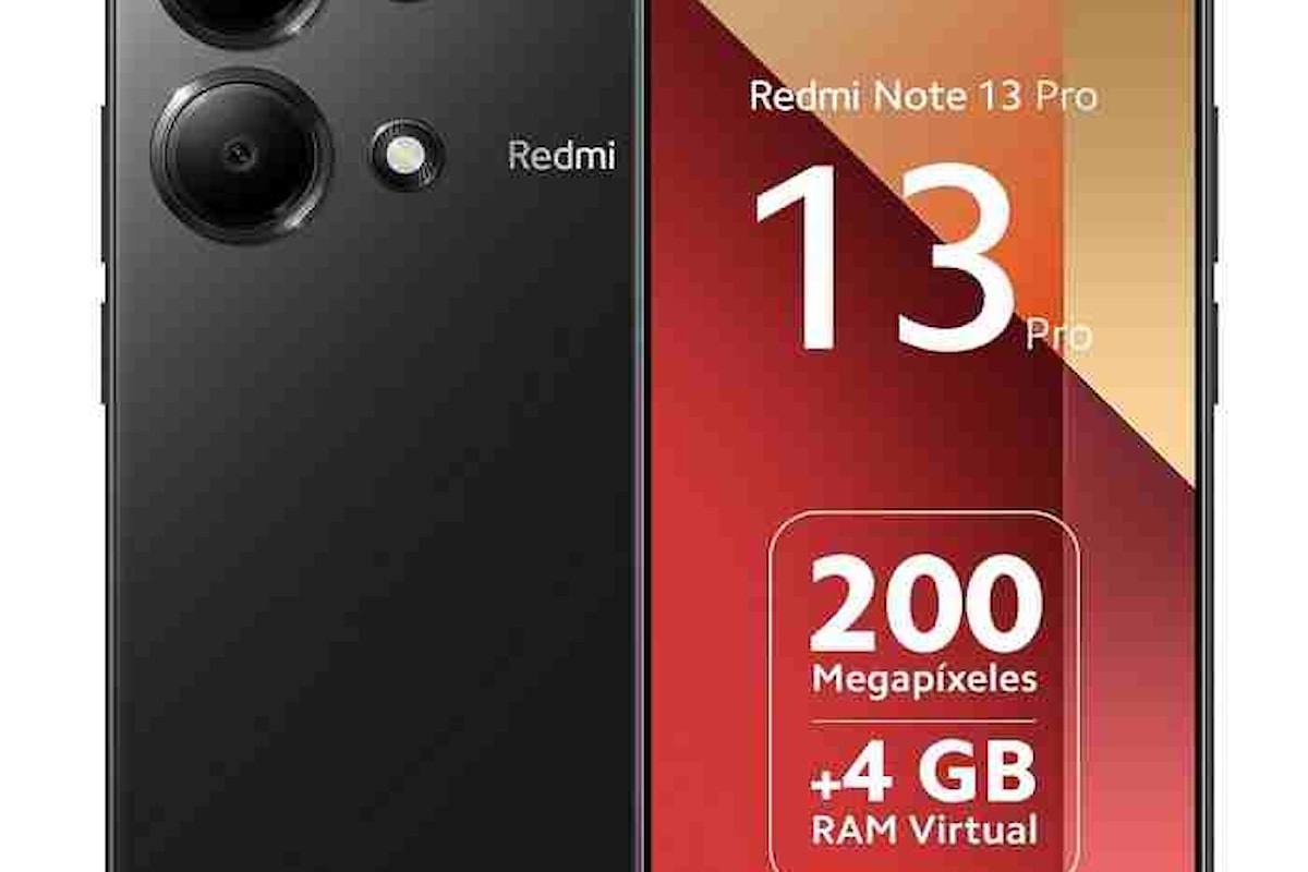 Xiaomi Redmi Note 13 Pro - L'Icona dell'Eccellenza Tecnologica con Display AMOLED 6.67'' Global Version
