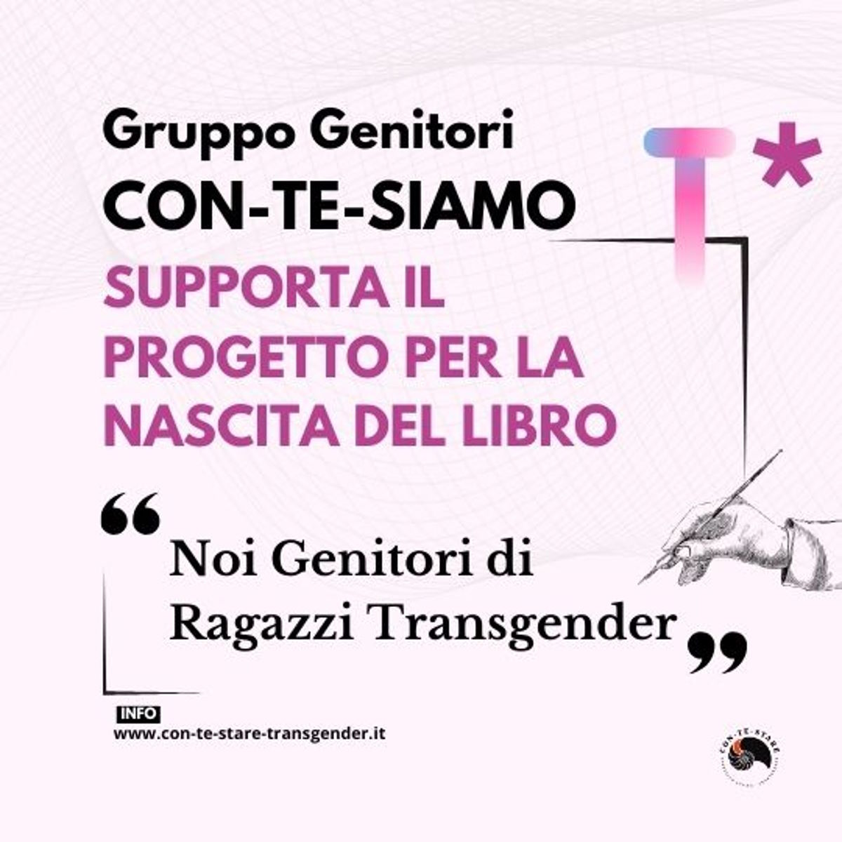 Supporta il progetto “Noi Genitori di Ragazzi Transgender”, per realizzare un libro sulla vita dei protagonisti prima e dopo il coming out dei figli