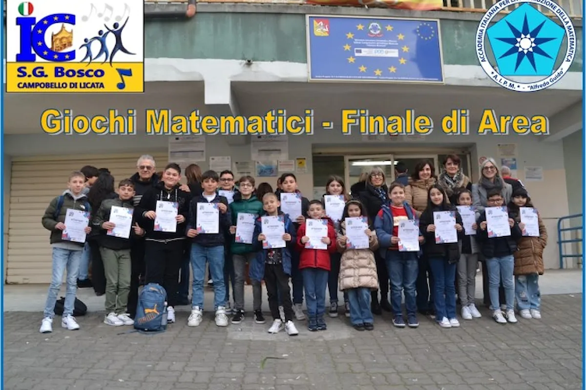 Ecco i campioni di Matematica dell’IC SG Bosco di Campobello di Licata