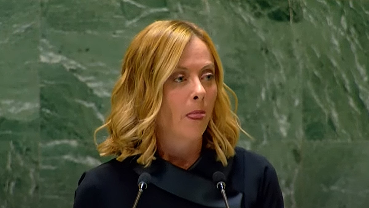 Ma quanto è confusa (o bugiarda?) Giorgia Meloni! Un esempio il suo discorso alla 79ª Assemblea Generale dell'ONU