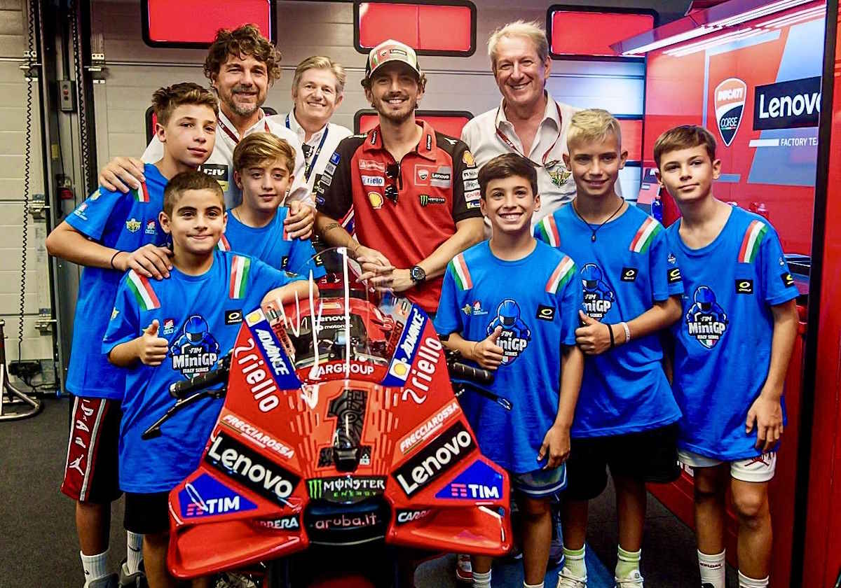 Bagnaia fa il signore alla vigilia del primo weekend della MotoGP a Misano