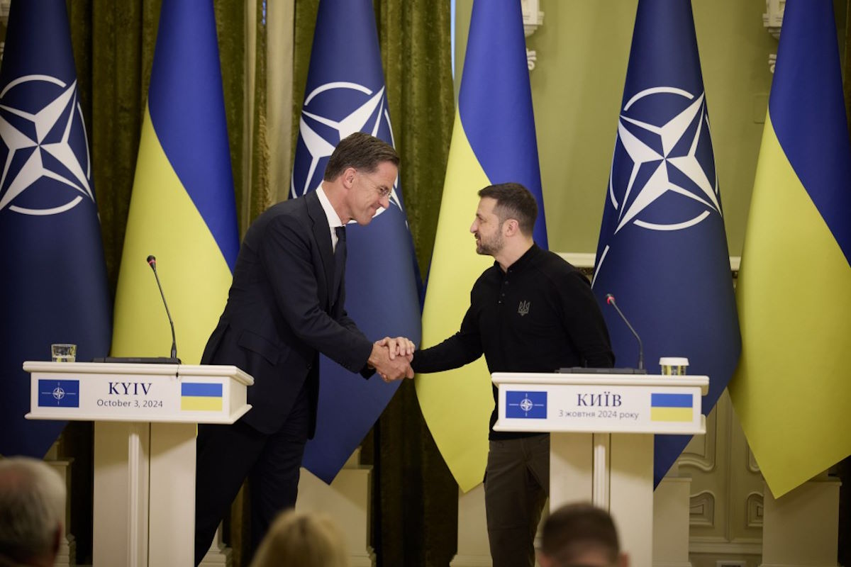 In Ucraina il primo impegno ufficiale di Rutte come segretario generale NATO