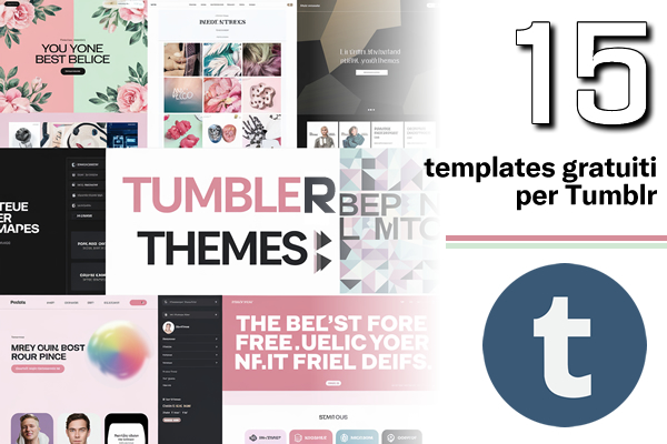 15 templates gratuiti per Tumblr - Web Apps Magazine