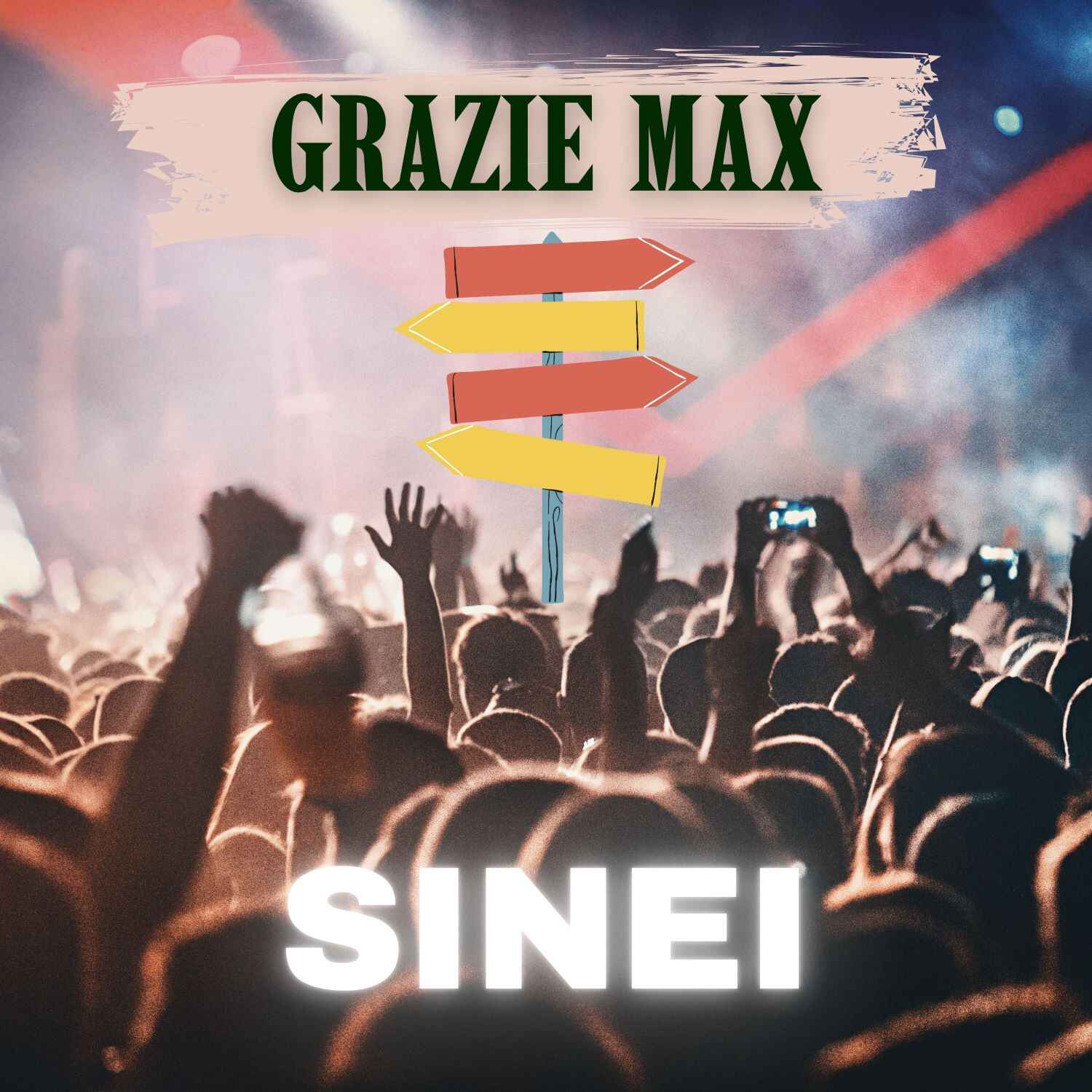 “Grazie Max” - Il singolo di Sinei in uscita il 2 dicembre