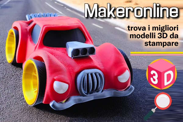 Makeronline : trova i migliori modelli 3D da stampare - Web Apps Magazine