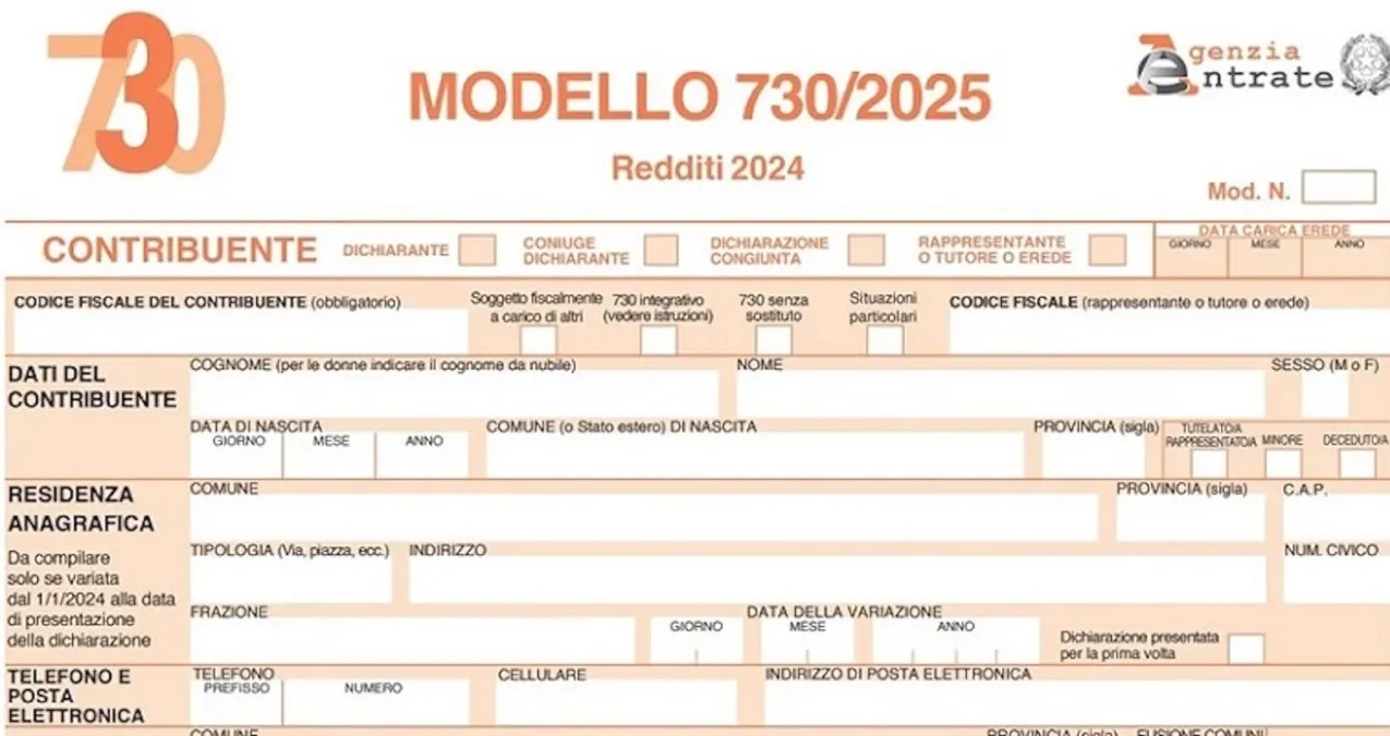 730/2025 precompilato: al via dal 30 aprile sul sito dell’Agenzia delle Entrate