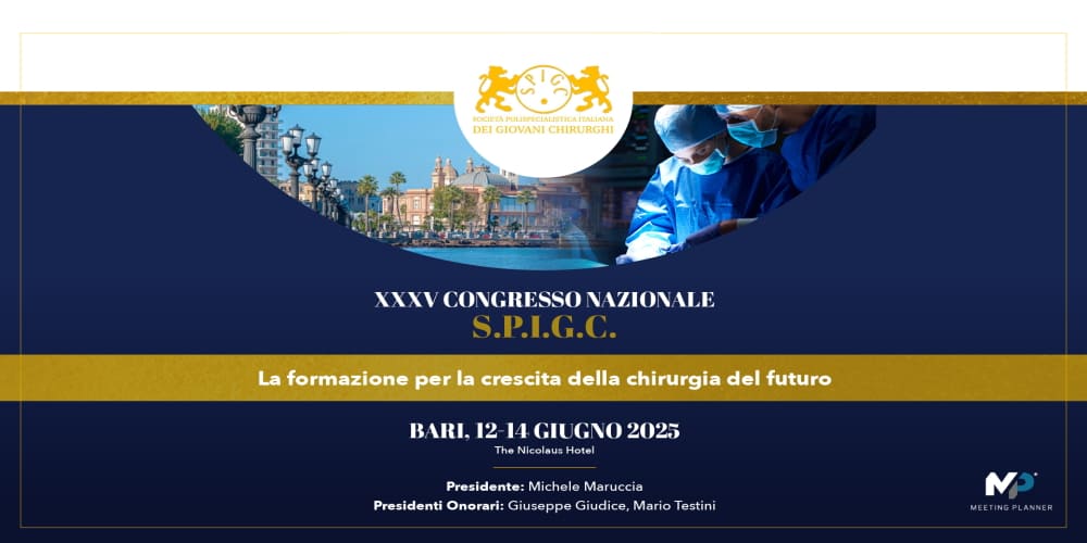 Giovani Chirurghi a congresso a Bari il 12-13-14 giugno