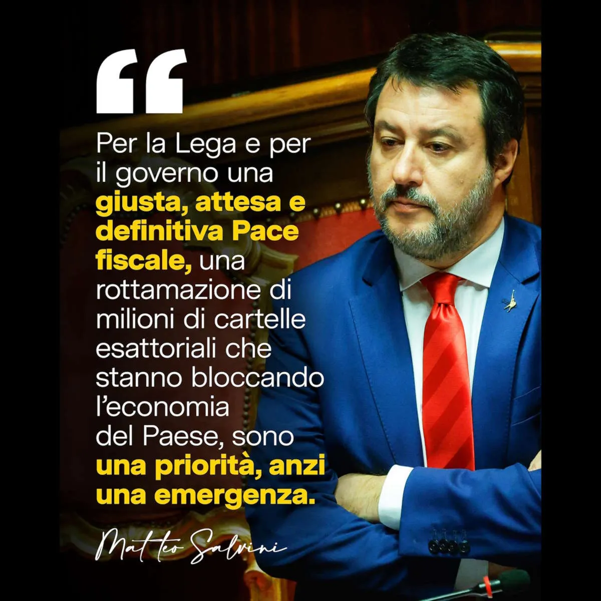 Meloni in stato confusionale: dopo aver aumentato le tasse, adesso sostiene di voler continuare a tagliarle... e Salvini rilancia con la pace fiscale