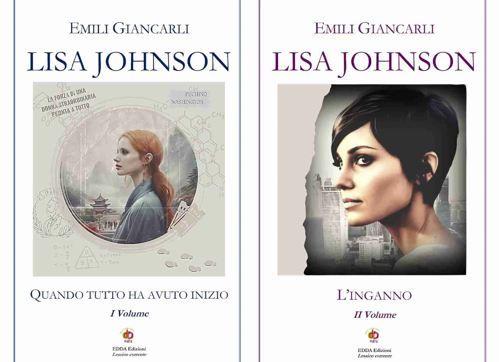 La scrittrice Emili Giancarli presenta i primi due romanzi della trilogia di Lisa Johnson
