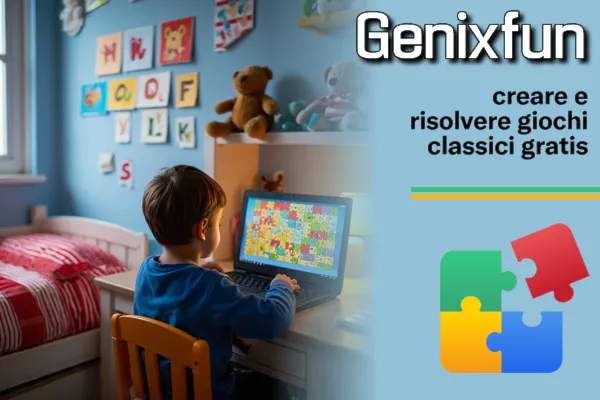 Genixfun : creare e risolvere giochi classici gratis - Web Apps Magazine