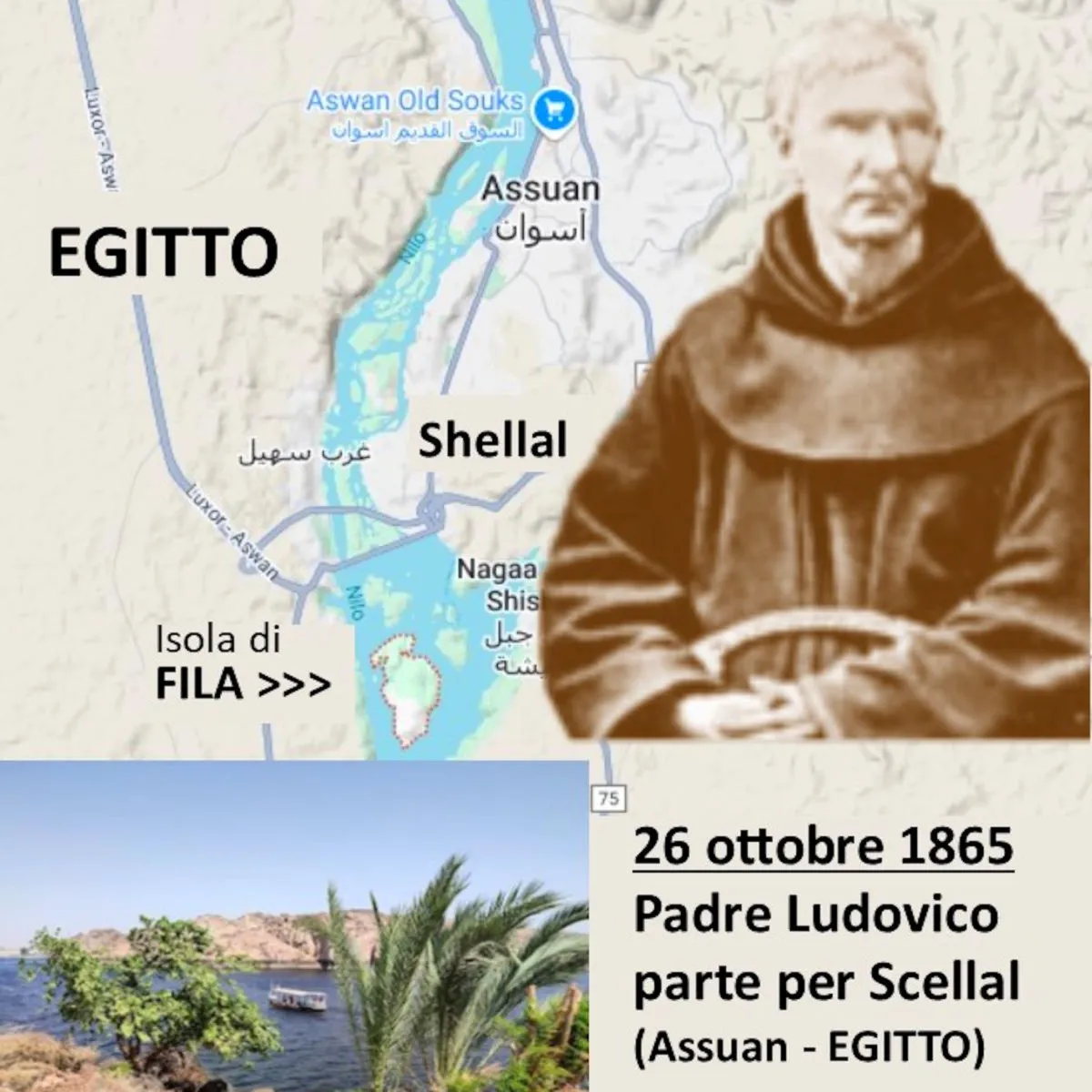 IERI LE CELEBRAZIONI PER PADRE LUDOVICO DA CASORIA - Con “l’Opera dei Moretti” intese riscattare, i bimbi africani venduti come schiavi e dare loro una formazione cristiana