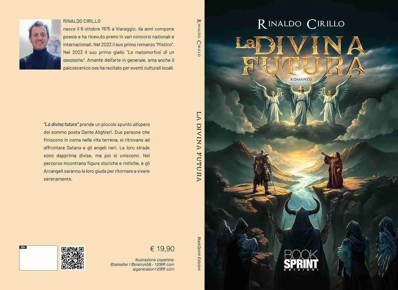 Rinaldo Cirillo pubblica il nuovo romanzo “La divina futura”