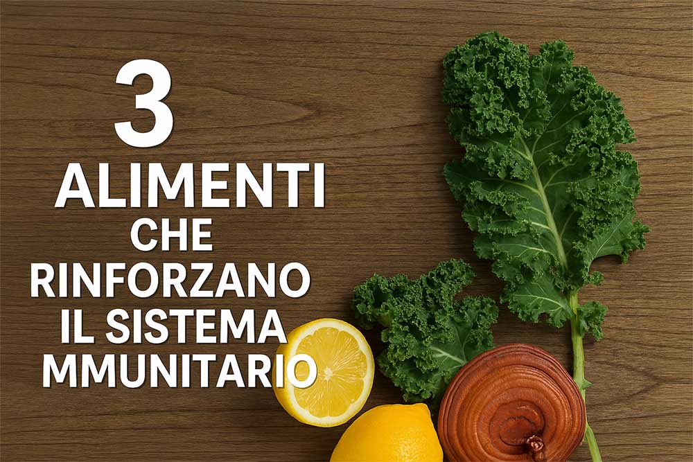 I 3 Alimenti Naturali che Rinforzano il Sistema Immunitario (e il Terzo è una Sorpresa)