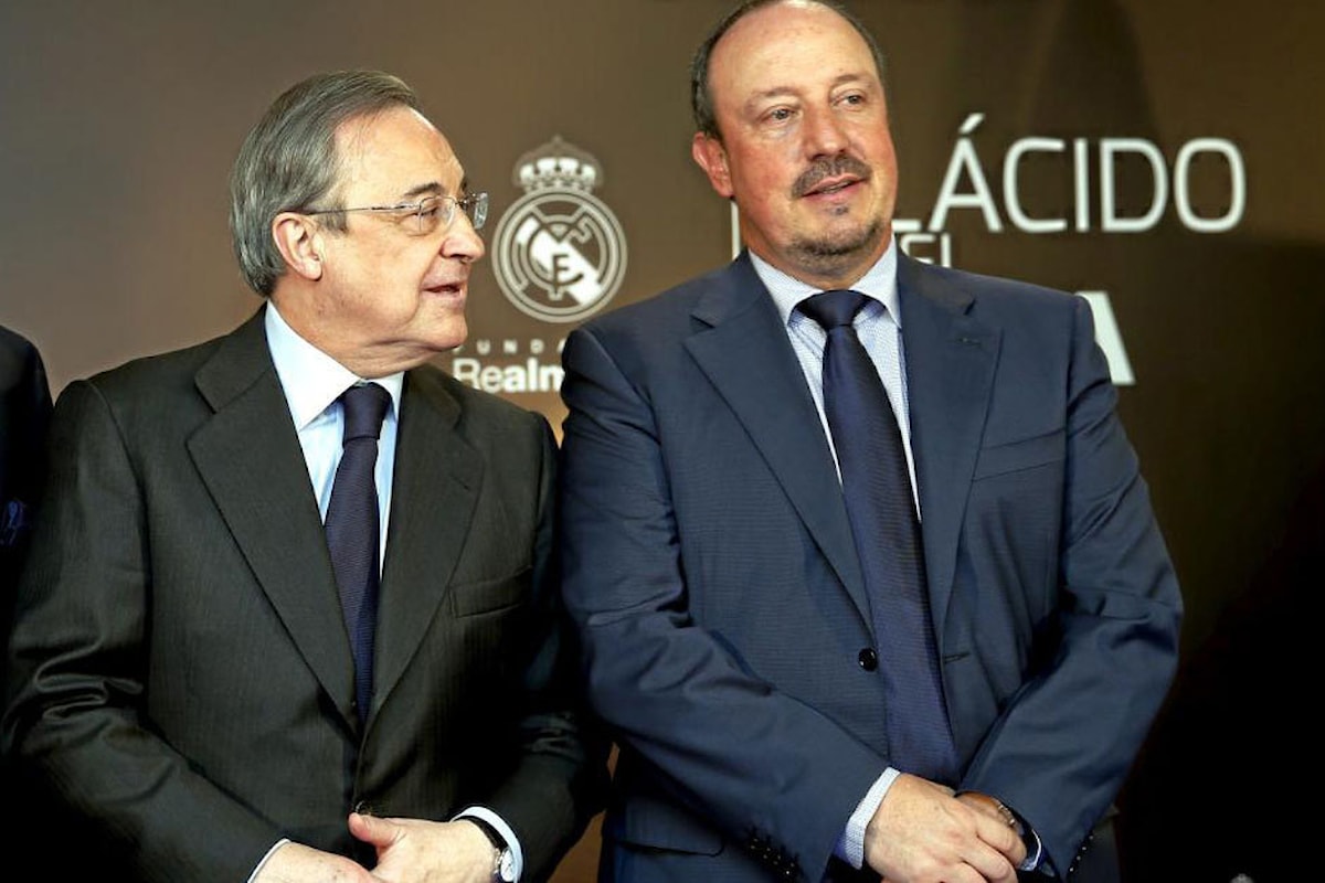Rafa Benitez esonerato dal Real Madrid. Lo sostituirà Zinedine Zidane
