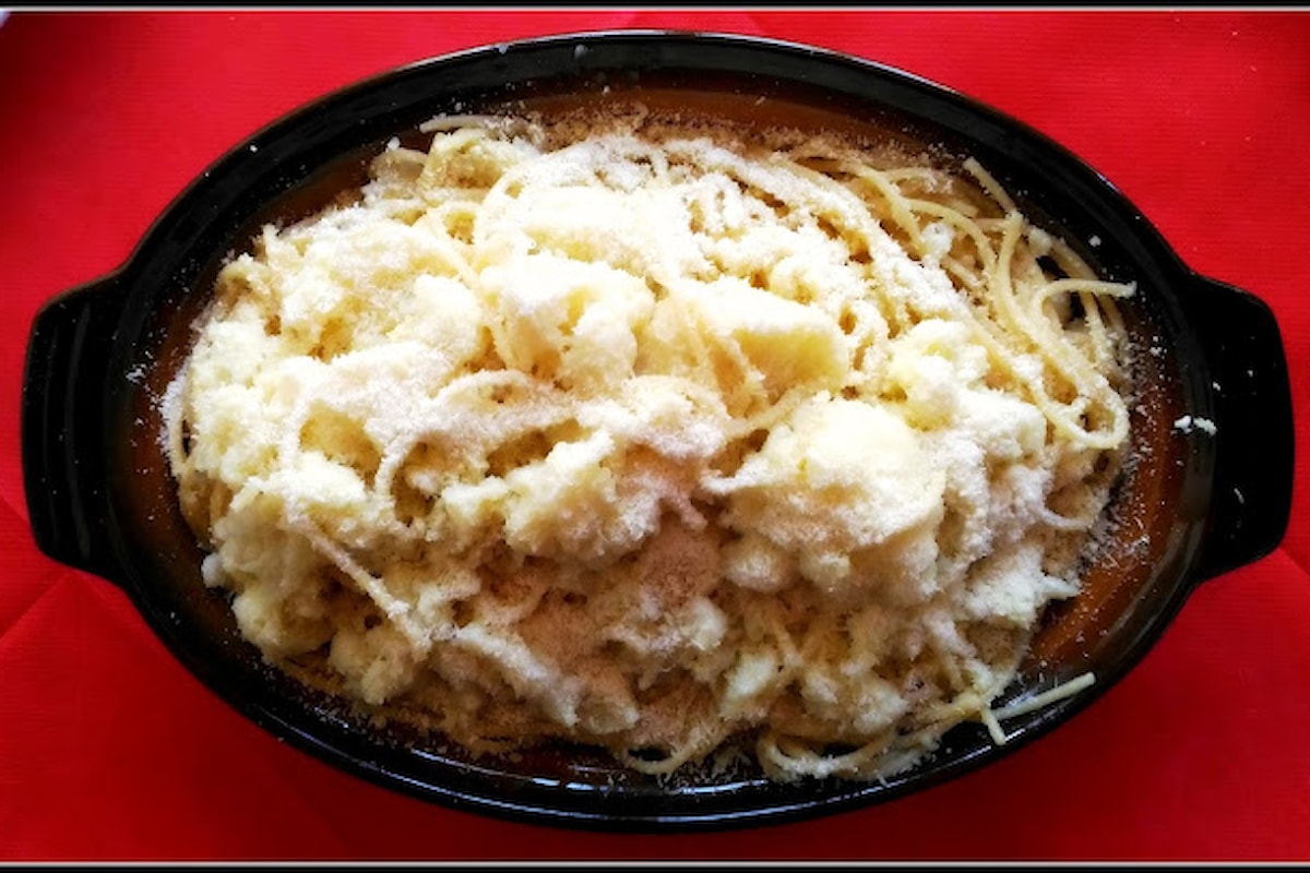 Ricette sarde: spaghetti Arrellia con cavolfiore