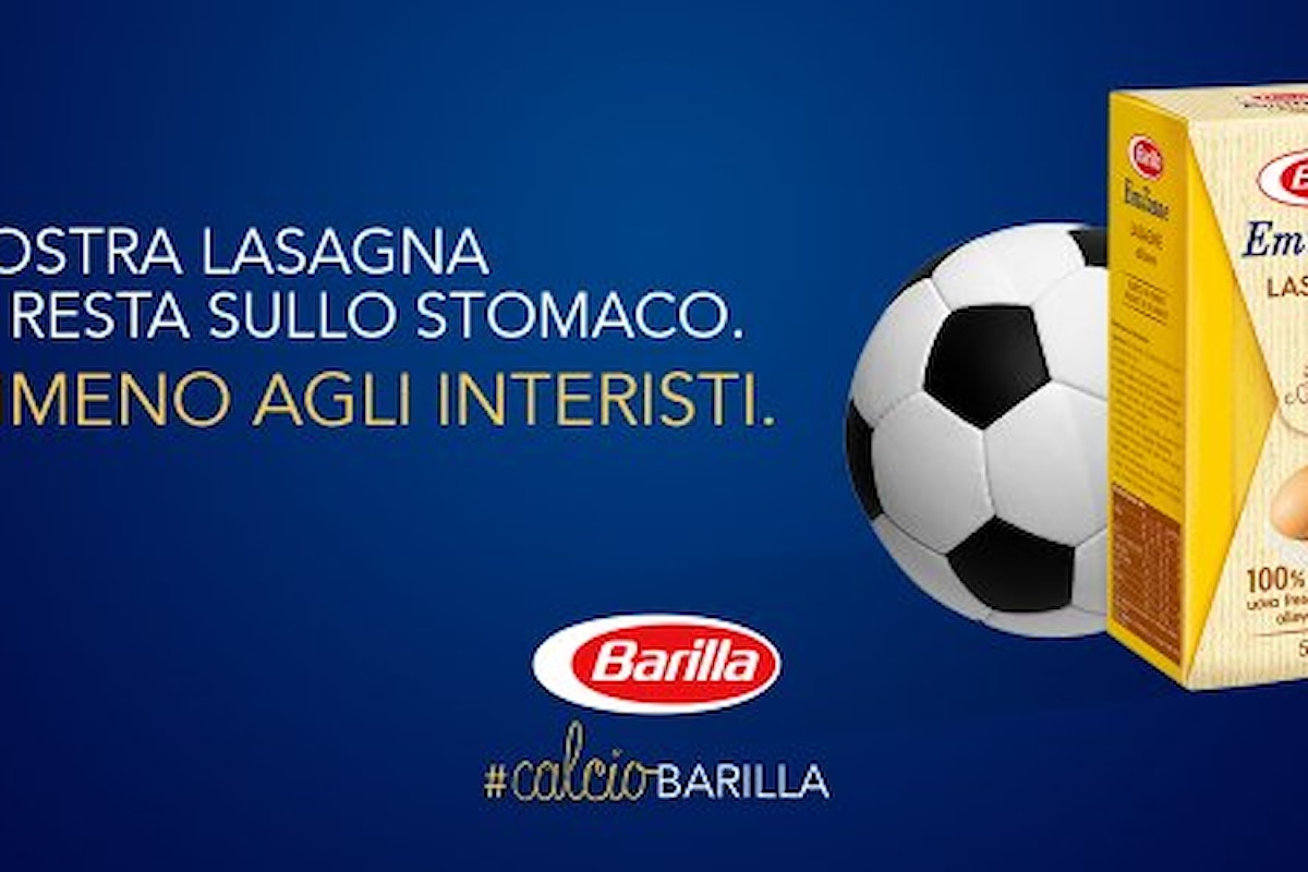 Lasagna indigesta per l'Inter. Dopo il Carpi ci si mette pure la Barilla