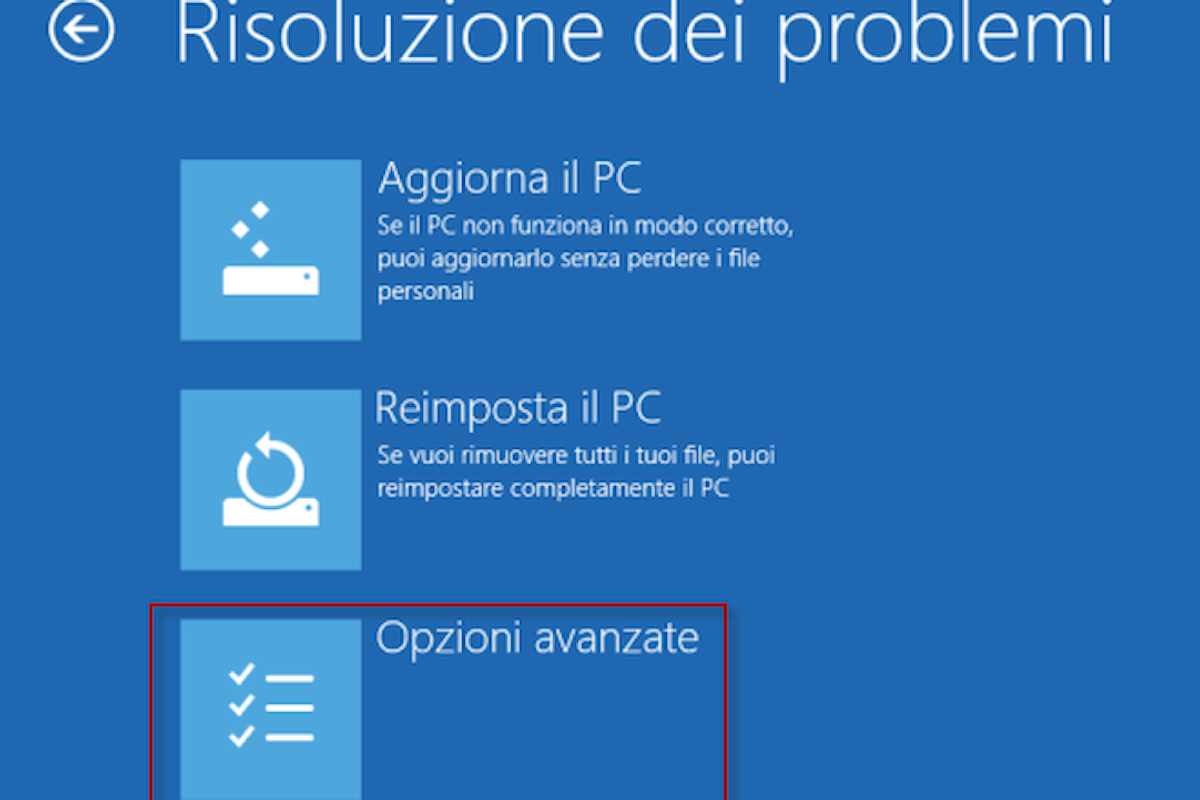 La Modalità Provvisoria di Windows 10