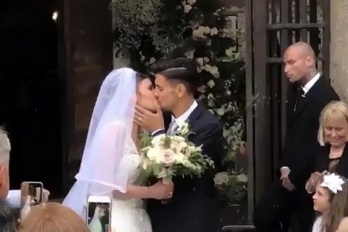 Lorenzo Pellegrini e Veronica Martinelli, bellissimi e innamoratissimi, hanno detto sì...